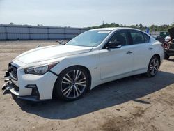 Infiniti Q50 Luxe Vehiculos salvage en venta: 2018 Infiniti Q50 Luxe