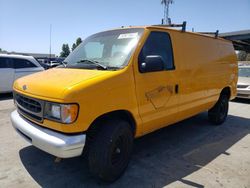 Salvage cars for sale at Hayward, CA auction: 1999 Ford Econoline E350 Super Duty Van