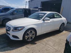 Salvage cars for sale from Copart Chicago Heights, IL: 2015 Mercedes-Benz C 300 4matic