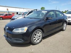 Salvage cars for sale at New Britain, CT auction: 2011 Volkswagen Jetta SE