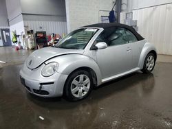 Volkswagen Beetle salvage cars for sale: 2007 Volkswagen New Beetle Convertible Option Package 1