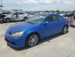 Salvage cars for sale at Grand Prairie, TX auction: 2006 Acura RSX