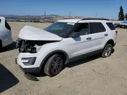 Salvage cars for sale at American Canyon, CA auction: 2016 Ford Explorer