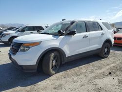 Salvage cars for sale at North Las Vegas, NV auction: 2014 Ford Explorer Police Interceptor