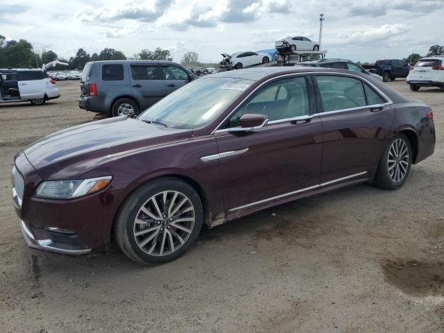 2020 Lincoln Continental