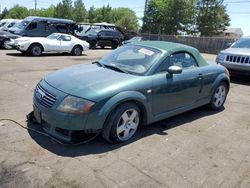 Salvage cars for sale at Denver, CO auction: 2001 Audi TT