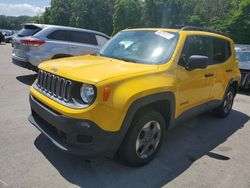 Salvage cars for sale at Glassboro, NJ auction: 2017 Jeep Renegade Sport