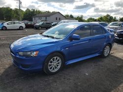 Salvage cars for sale at York Haven, PA auction: 2012 Mitsubishi Lancer ES/ES Sport