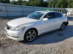 Salvage cars for sale from Copart Augusta, GA: 2007 Lexus GS 350