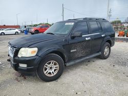 Salvage cars for sale from Copart Homestead, FL: 2007 Ford Explorer XLT