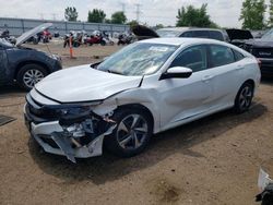 Salvage cars for sale at Elgin, IL auction: 2021 Honda Civic LX