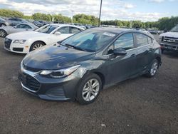 Salvage cars for sale from Copart East Granby, CT: 2019 Chevrolet Cruze LT
