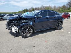 Salvage cars for sale at Brookhaven, NY auction: 2022 Infiniti QX55 Luxe