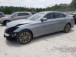 Salvage cars for sale at Ellenwood, GA auction: 2017 Genesis G80 Base