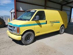 Salvage trucks for sale at Helena, MT auction: 2000 Chevrolet Express G3500