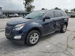 Salvage cars for sale at Tulsa, OK auction: 2017 Chevrolet Equinox LT