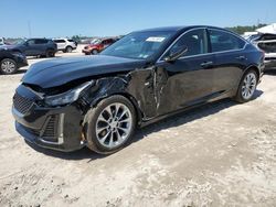 Salvage cars for sale at Houston, TX auction: 2022 Cadillac CT5 Premium Luxury