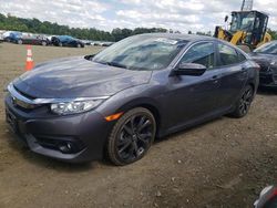 Honda salvage cars for sale: 2018 Honda Civic EXL