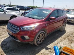 Carros salvage a la venta en subasta: 2017 Ford Escape SE