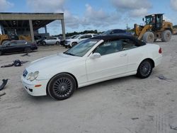 Salvage cars for sale at West Palm Beach, FL auction: 2006 Mercedes-Benz CLK 350