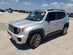 Salvage cars for sale from Copart San Antonio, TX: 2020 Jeep Renegade Latitude