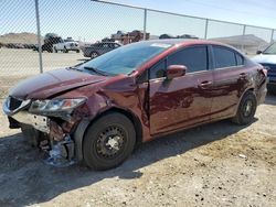 Honda salvage cars for sale: 2015 Honda Civic LX