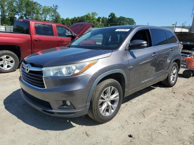 2015 Toyota Highlander LE