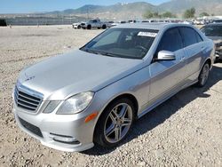 Salvage cars for sale at Magna, UT auction: 2013 Mercedes-Benz E 350 4matic