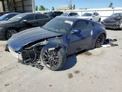 Salvage cars for sale at Kansas City, KS auction: 2015 Nissan 370Z Base