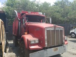 Salvage trucks for sale at Waldorf, MD auction: 1987 Kenworth Construction T800