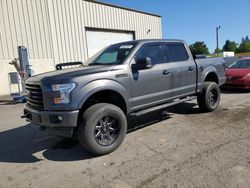 Salvage cars for sale at Woodburn, OR auction: 2017 Ford F150 Supercrew