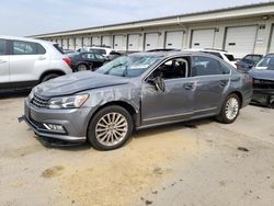 Volkswagen salvage cars for sale: 2016 Volkswagen Passat SE