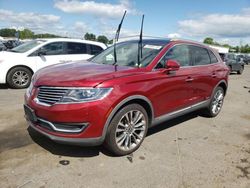 Lincoln salvage cars for sale: 2016 Lincoln MKX Reserve