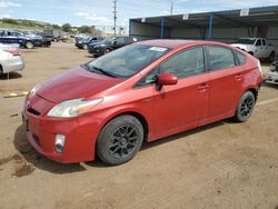 Salvage cars for sale at Colorado Springs, CO auction: 2011 Toyota Prius