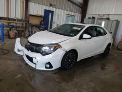 Salvage cars for sale at West Mifflin, PA auction: 2016 Toyota Corolla L