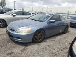 Salvage cars for sale at Miami, FL auction: 2006 Honda Accord EX