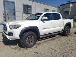 Salvage cars for sale from Copart Los Angeles, CA: 2016 Toyota Tacoma Double Cab