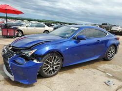 Salvage cars for sale at Grand Prairie, TX auction: 2016 Lexus RC 350