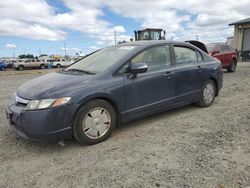 Salvage cars for sale at Eugene, OR auction: 2008 Honda Civic Hybrid