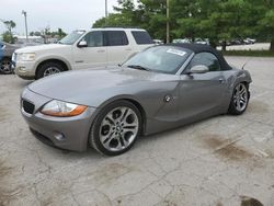 BMW salvage cars for sale: 2004 BMW Z4 3.0