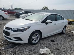 Salvage cars for sale at Franklin, WI auction: 2017 Chevrolet Cruze LT