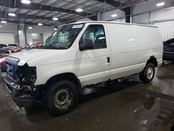 Salvage trucks for sale at Ham Lake, MN auction: 2008 Ford Econoline E350 Super Duty Van