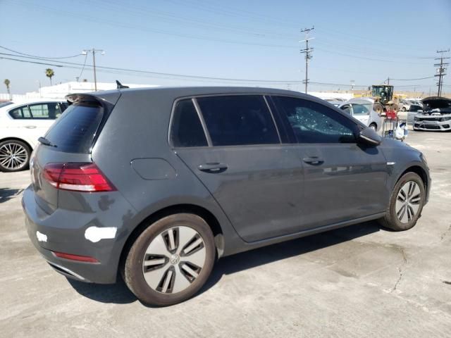 2019 Volkswagen E-GOLF SE