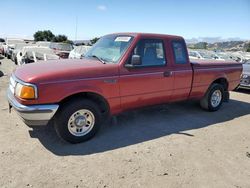 Salvage trucks for sale at San Martin, CA auction: 1997 Ford Ranger Super Cab