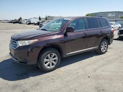 Vehiculos salvage en venta de Copart Bakersfield, CA: 2013 Toyota Highlander Base