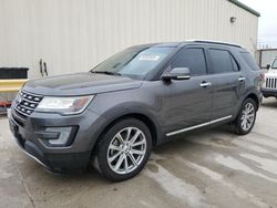 Ford Explorer Limited salvage cars for sale: 2017 Ford Explorer Limited