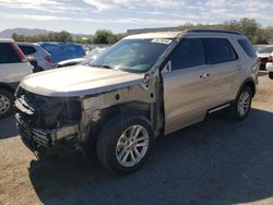 Salvage cars for sale at Las Vegas, NV auction: 2017 Ford Explorer XLT