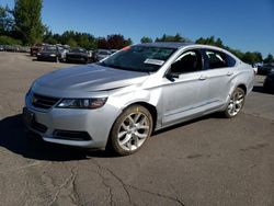 Chevrolet salvage cars for sale: 2018 Chevrolet Impala Premier