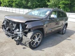 Jeep salvage cars for sale: 2019 Jeep Grand Cherokee Overland