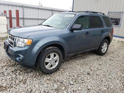 Salvage cars for sale at Appleton, WI auction: 2012 Ford Escape XLT
